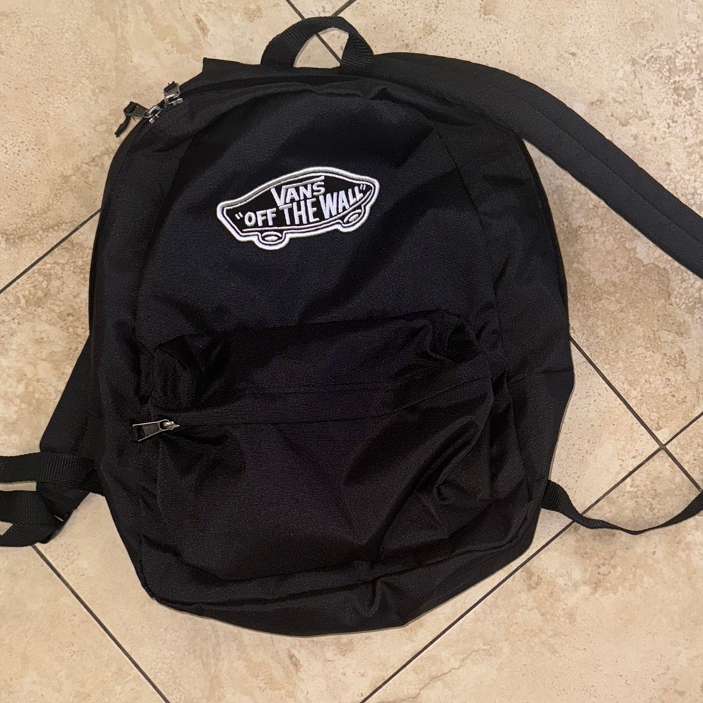 Vans Classic Black Backpack for Men
